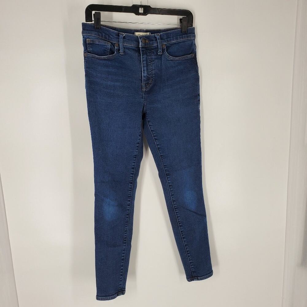 Madewell Orland Wash Tencel Denim Edition 9" Mid Rise Skinny Jeans 29